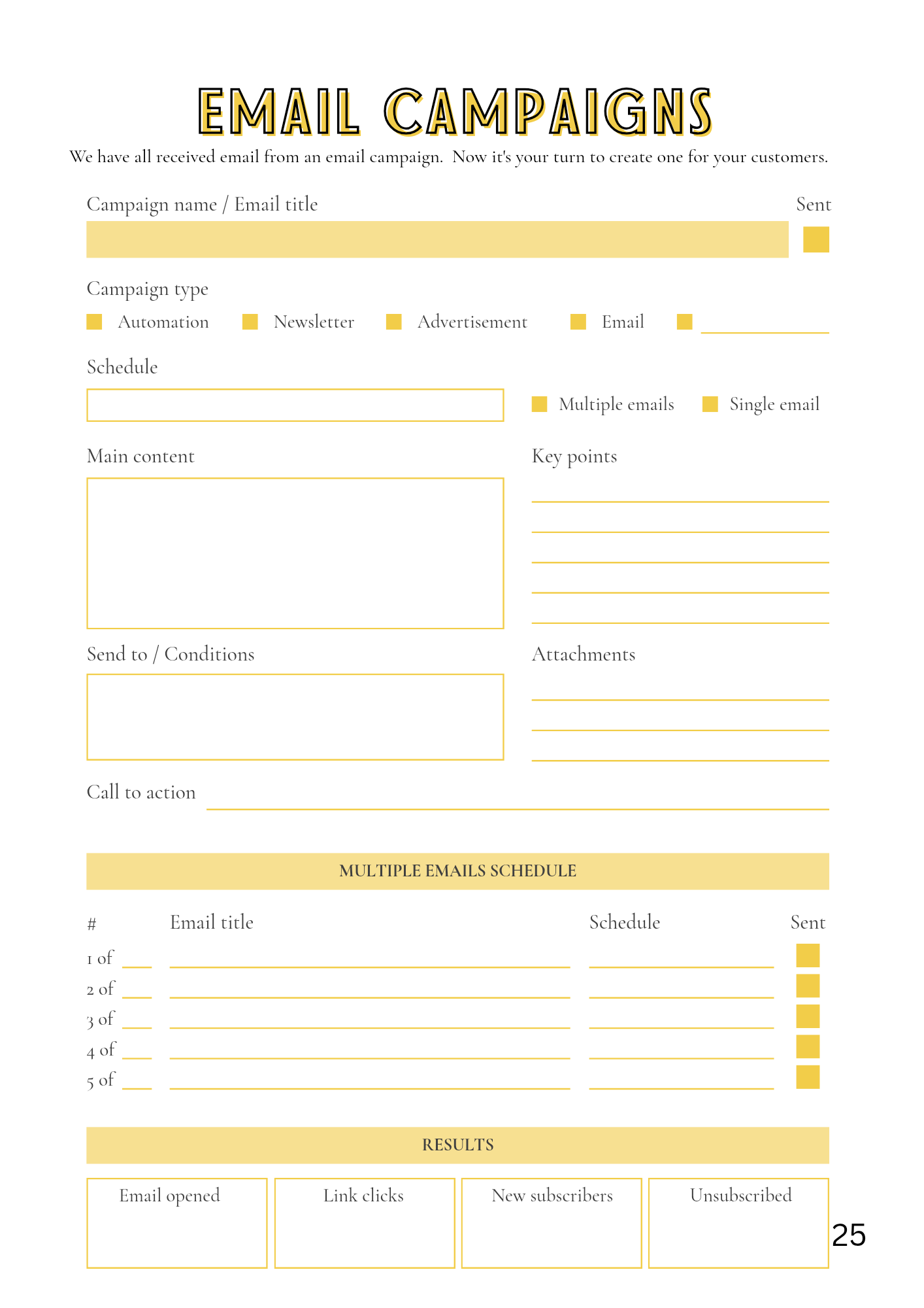 So Long Customs Product Launch Planner